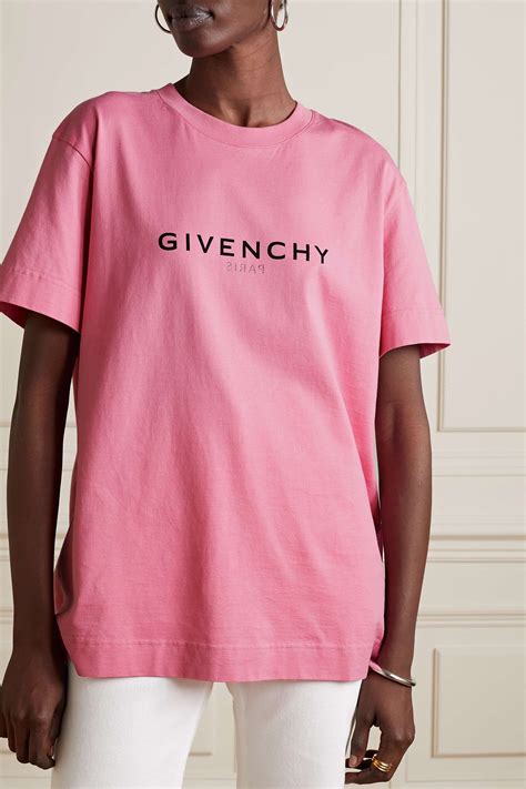 givenchy printed cotton-jersey t-shirt|givenchy tshirt.